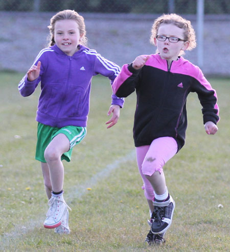 Action from the 2012 community games in Father Tierney Park.