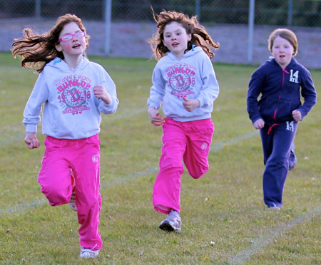 Action from the 2012 community games in Father Tierney Park.