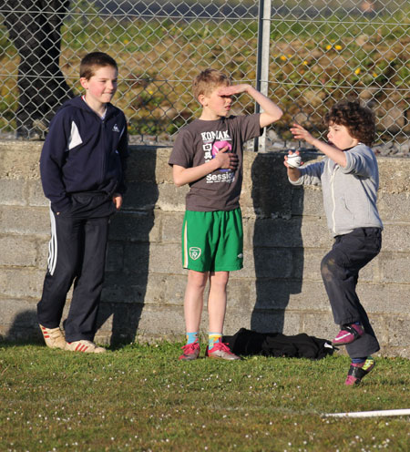 Action from the 2012 community games in Father Tierney Park.