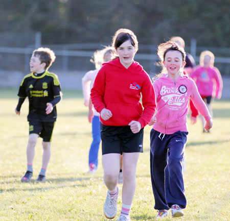 Action from the 2012 community games in Father Tierney Park.