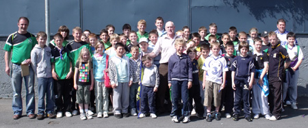 The underage hurlers annual trip to the All-Ireland semi-final in Croke Park.