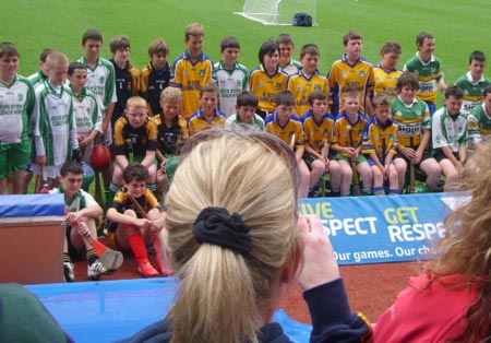 Aodh Ruadh under 12s at Croke Park.