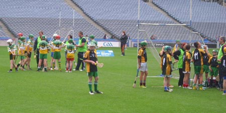 Aodh Ruadh under 12s at Croke Park.