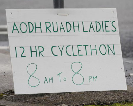 Action from the 2012 Cyclothon.