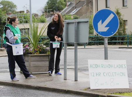 Action from the 2012 Cyclothon.