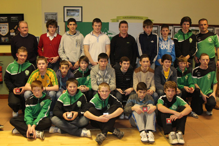 Scenes from the visit of Galway star to Damien Hayes to Aodh Ruadh.