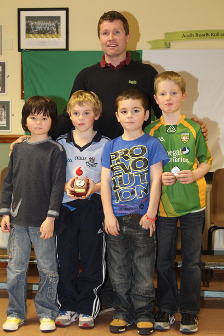 Scenes from the visit of Galway star to Damien Hayes to Aodh Ruadh.