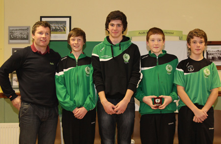 Scenes from the visit of Galway star to Damien Hayes to Aodh Ruadh.