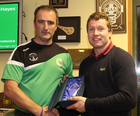 Scenes from the visit of Galway star to Damien Hayes to Aodh Ruadh.