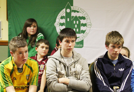 Scenes from the visit of Galway star to Damien Hayes to Aodh Ruadh.