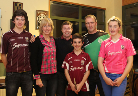 Scenes from the visit of Galway star to Damien Hayes to Aodh Ruadh.