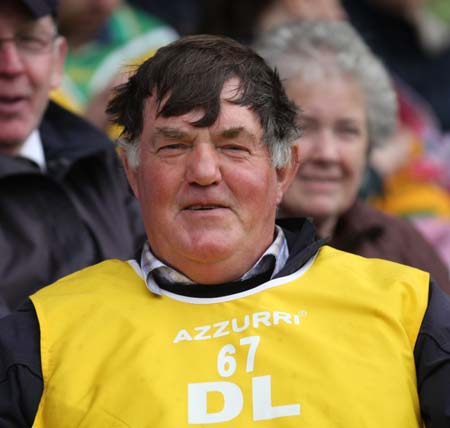 Ballyshannon fans at the championship opener against Antrim.