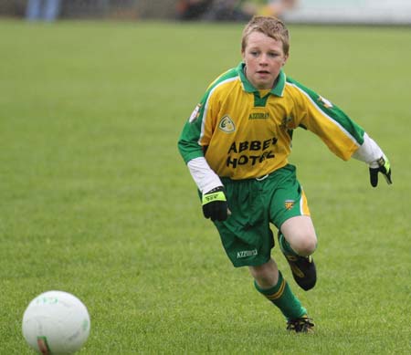 Action from the minigames at half time between Donegal and Antrim.
