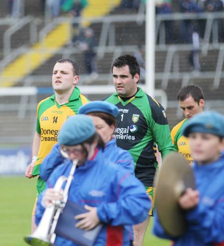 Action from the senior Ulster championship first round game between Donegal and Cavan.