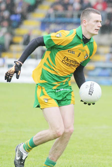 Action from the senior Ulster championship first round game between Donegal and Cavan.