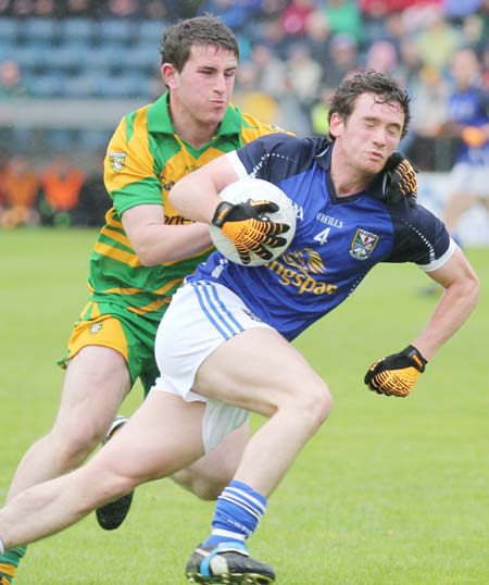 Action from the senior Ulster championship first round game between Donegal and Cavan.