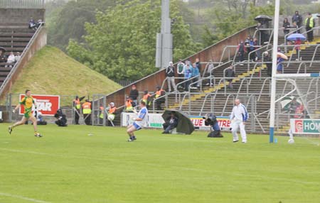 Action from the senior Ulster championship first round game between Donegal and Cavan.