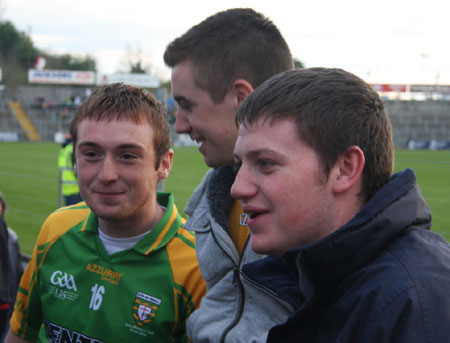 Action from the Donegal v Dublin under 21 All-Ireland final.