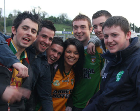 Action from the Donegal v Dublin under 21 All-Ireland final.