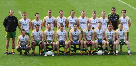 Action from the All-Ireland Senior Football Championship quarter-final between Donegal and Kerry.