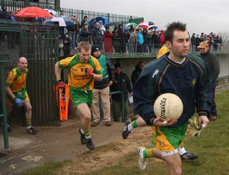 Action from the Donegal v Laois.