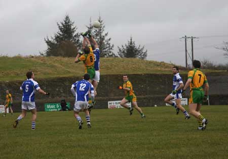 Action from the Donegal v Laois.