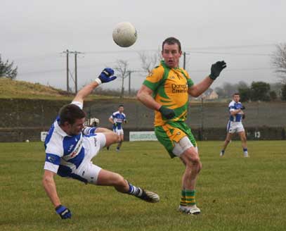 Action from the Donegal v Laois.