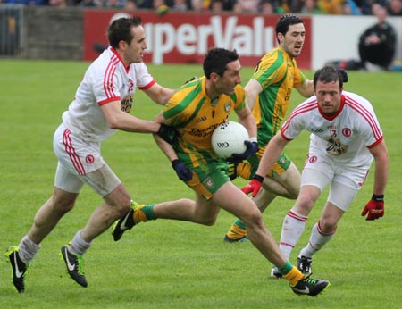 Scenes from the Ulster Football Championship quarter-finals between Donegal and Tyrone.