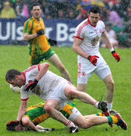 Scenes from the Ulster Football Championship quarter-finals between Donegal and Tyrone.