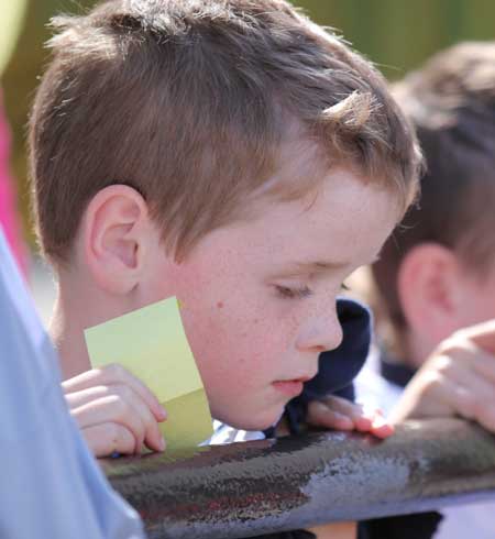 Action from the 2011 Duck Race.