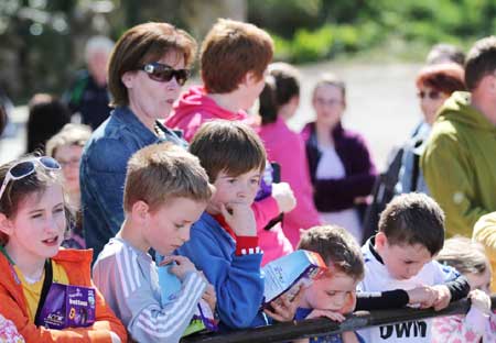 Action from the 2011 Duck Race.