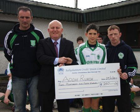 Ballyshannon Credit Union help sponsor Aodh Ruadh.