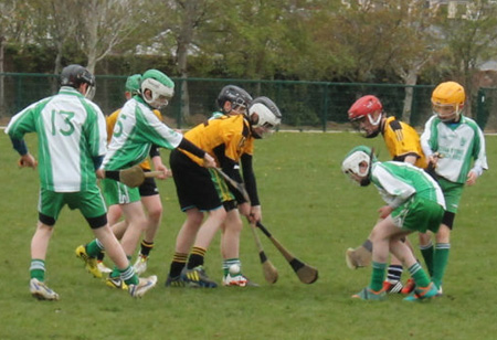 Action from the Donegal Féile finals staged in Ballyshannon.