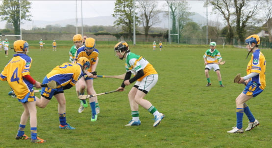 Action from the Donegal Féile finals staged in Ballyshannon.