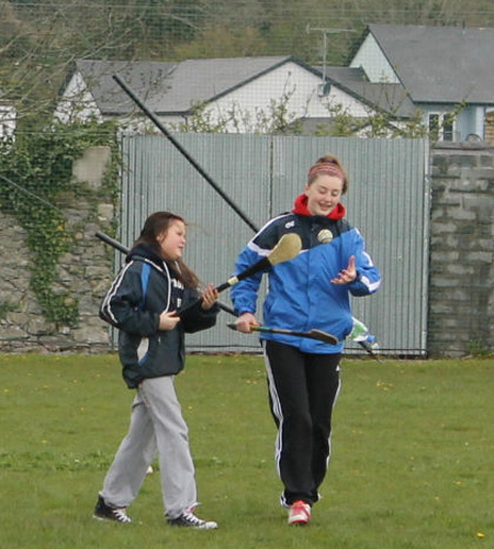 Action from the Donegal Féile finals staged in Ballyshannon.