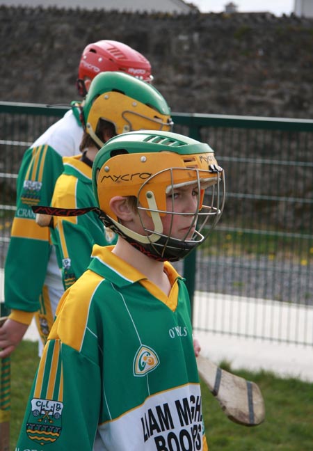 Action from the 2010 county Féile hurling finals.