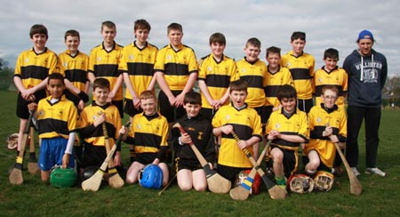 Action from the 2010 county Féile hurling finals.