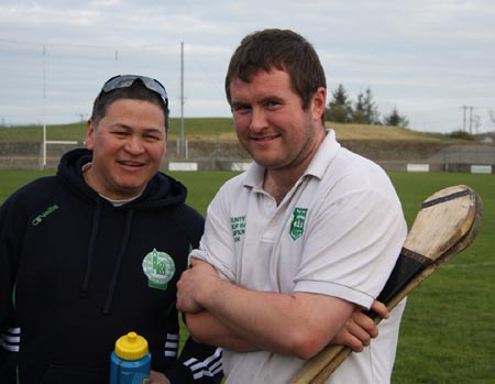 Action from the 2010 county Féile hurling finals.