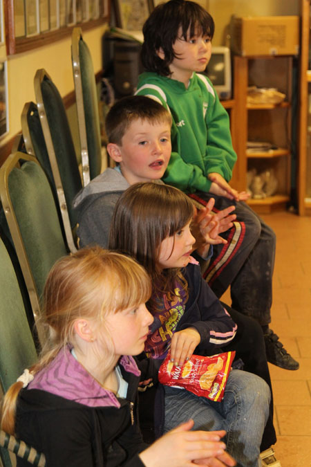 Scenes from the Aodh Ruadh Hurlers' Féile send off party.