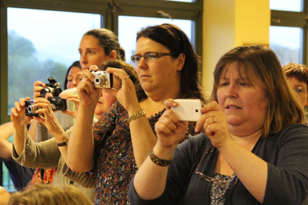 Scenes from the Aodh Ruadh Hurlers' Féile send off party.