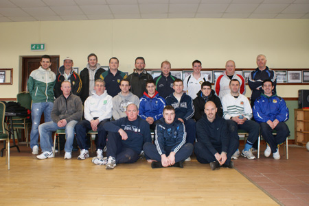 Participants at the Foundation Level Coaching Course which took place at Aodh Ruadh on Saturday, 27th February.