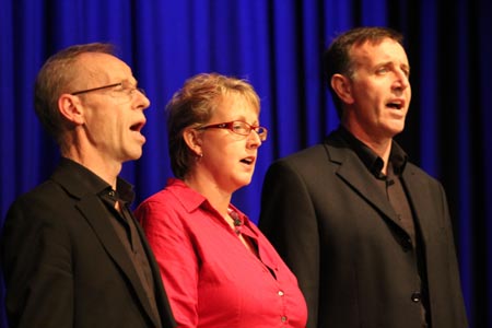 Scenes from the opening of the Bluestacks Festival in the Abbey Centre.