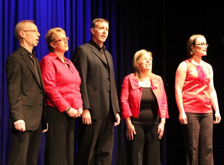 Scenes from the opening of the Bluestacks Festival in the Abbey Centre.