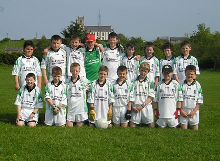 The Saint Molaise Gaels team from Grange, County Sligo which took part in the Willie Rogers Under 12 tournament in Ballyshannon last Saturday.