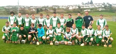 The Aodh Ruadh team which competed at the county Féile finals.