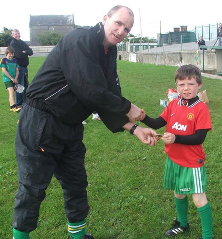 Second in the under 8 skills, Aaron Cullen.