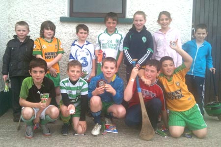 Under 10 hurlers.