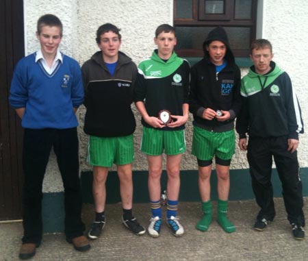 Under 16 hurlers.