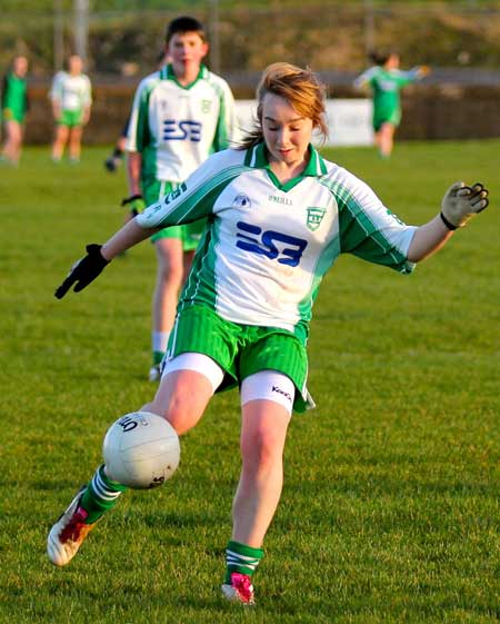 Action from the inaugural Colman Kerr Charity Match.