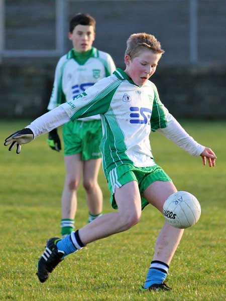 Action from the inaugural Colman Kerr Charity Match.